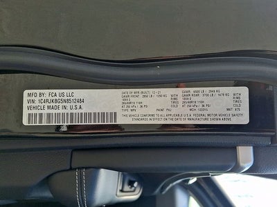 2022 Jeep Grand Cherokee L Limited