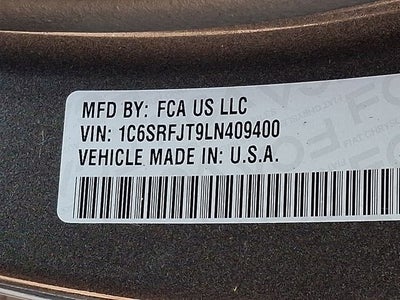 2020 RAM 1500 Laramie
