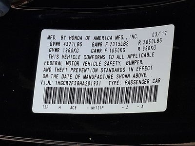 2017 Honda Accord Sport