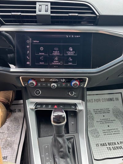 2022 Audi Q3 Premium S Line quattro