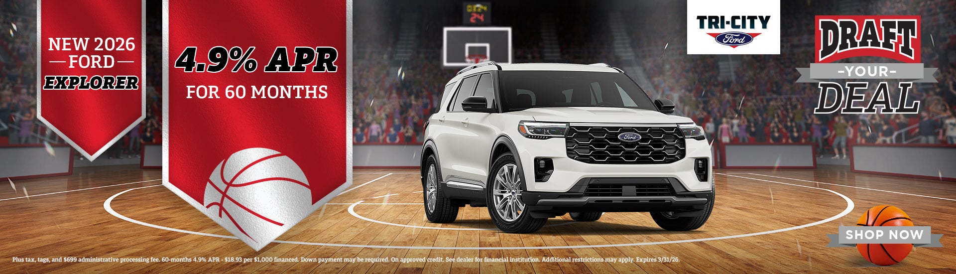 New 2026 Ford Explorer