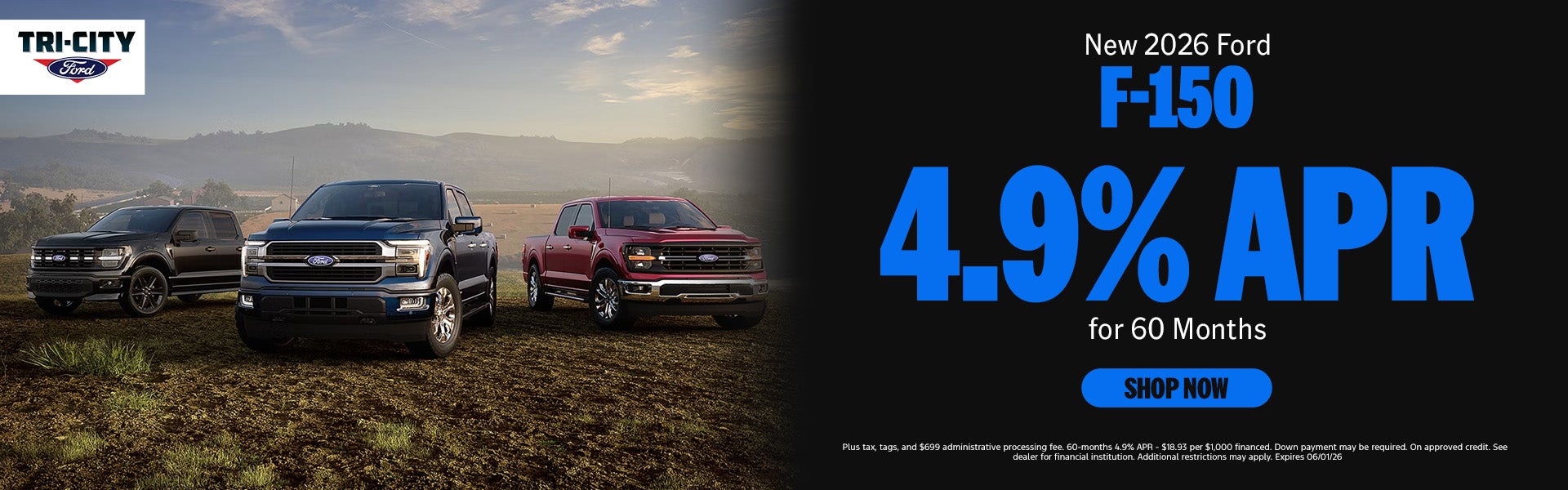 New 2026 Ford F-150
