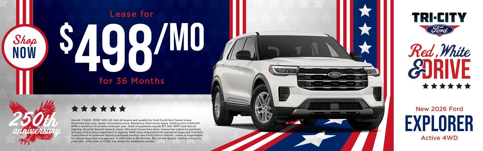 New 2026 Ford Explorer